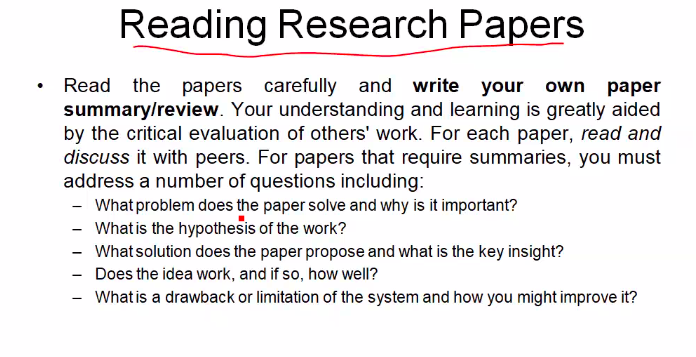 reading Paper