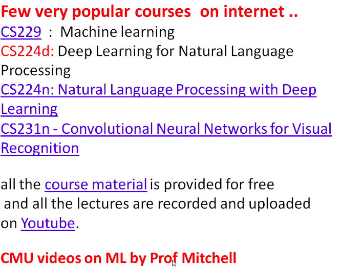 courses